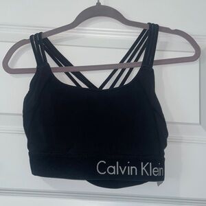 Calvin Klein performance sports crisscross back bra